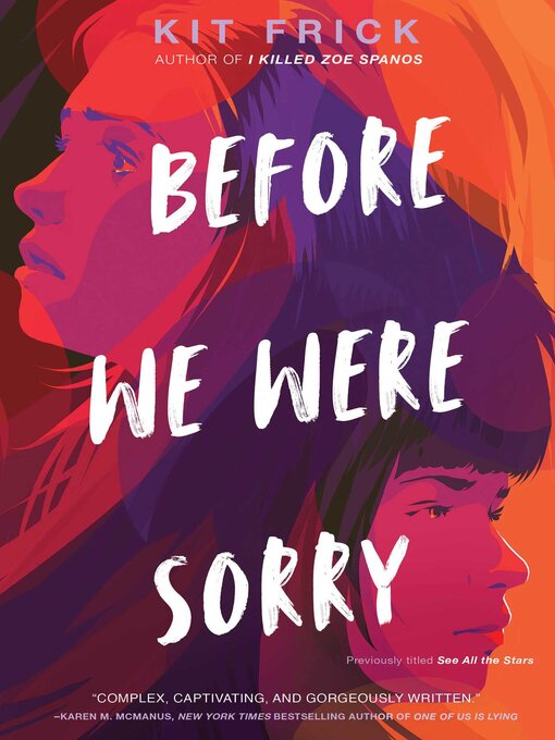 Title details for Before We Were Sorry by Kit Frick - Available